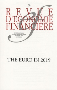 Pierre Jaillet - Revue d'économie financière N° 96 : The Euro in 2019.