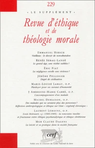 Enjeux éthiques de la crise d'août 2003