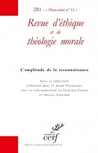 Olivier Abel et Alain Thomasset - Revue d'éthique et de théologie morale N° 281, hors-série 11 : .