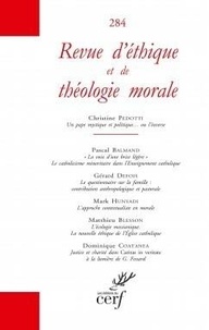 Laurent Lemoine - Revue d'éthique et de théologie morale N° 284, juin 2015 : .