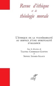 Talitha Cooreman-Guittin et Sophie Izoard-Allaux - Revue d'éthique et de théologie morale N° 319, août 2023 : L'éthique de la vulnérabilité au service d'une spiritualité d'alliance.