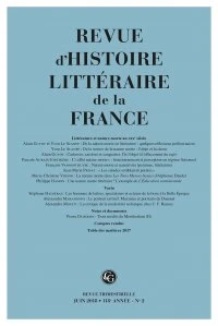 Littérature et nature morte au XIXe siècle