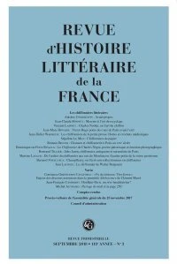 Les chiffonniers littéraires