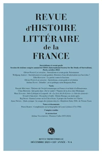 Surréalisme et avant-garde