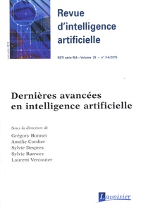 Grégory Bonnet et Amélie Cordier - Revue d'Intelligence Artificielle RSTI Volume 29 N° 3-4/2015 : Dernières avancées en intelligence artificielle.