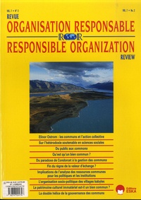 André Sobczak - Revue de l'Organisation Responsable Volume 7 N° 2/2012 : .