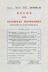  PU du Septentrion - Revue des Sciences Humaines N° 115, 7/1964 : .