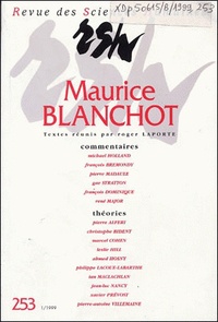 Roger Laporte - Revue des Sciences Humaines N° 253/1991 : Maurice Blanchot.