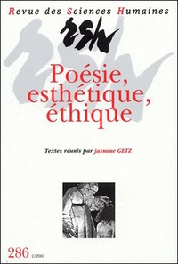 Poésie, esthétique, éthique