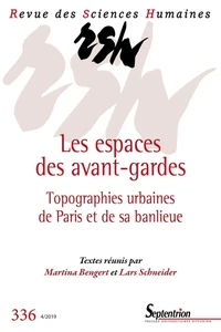 Les espaces des avant-gardes