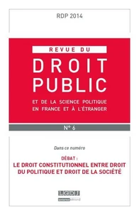 Le droit constitutionnel entre droit du politique et droit de la société