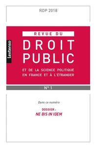 Revue du droit public N° 1-2