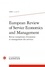 Revue européenne d'économie et management des services N° 5, 2018-1