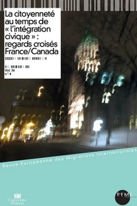 La citoyenneté au temps de "l'intégration civique" : regards croisés France/Canada
