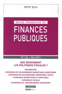 Que deviennent les politiques fiscales ?