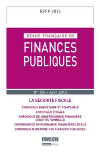 La sécurité fiscale