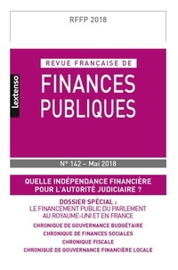  Collectif - Revue française de finances publiques N° 142, mai 2018 : .