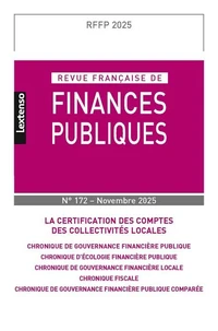 La certification des comptes des collectivités locales