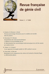 Amar Kassoul - Revue française de génie civil Volume 8 N° 7/2004 : .