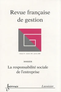 La responsabilité sociale de l'entreprise