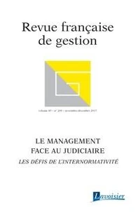 Le management face au judiciaire