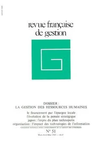 Revue française de gestion N° 51, mars-mai 1985