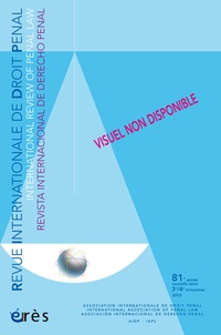 Jacques Buisson - Revue Internationale de Droit Pénal 3e/4e trimestres 2010 : Traite des personnes.