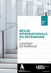 Contrat de mariage