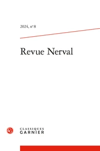 Revue Nerval N° 8, 2024