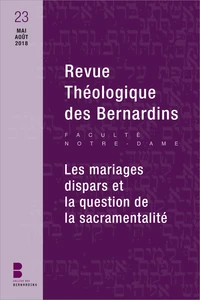 Revue Théologique des Bernardins N° 23