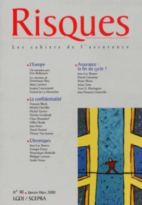 Risques n° 41 janvier-mars 2000