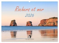 Rochers et mer (Calendrier mural 2026 DIN A2 vertical), CALVENDO calendrier mensuel