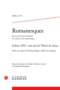 Romanesques N° 8-2016