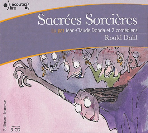 Roald Dahl - Sacrées Sorcières - 3 CD audio.