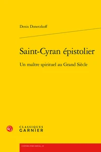 Saint-Cyran épistolier