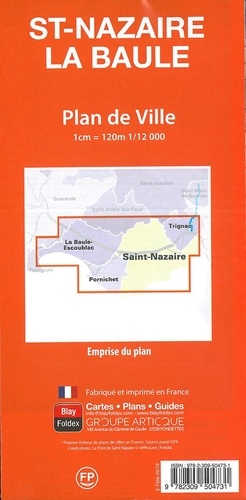 Saint-Nazaire, La Baule. 1/12 000  Edition 2019
