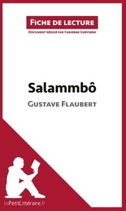 Fabienne Gheysens - Salammbô de Gustave Flaubert - Fiche de lecture.