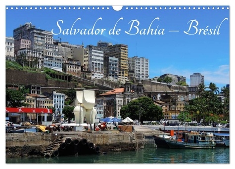 Martiniano Ferraz - CALVENDO Places  : Salvador de Bahia - Brésil (Calendrier mural 2024 DIN A3 vertical), CALVENDO calendrier mensuel - L'une des plus belles villes historiques du Brésil..