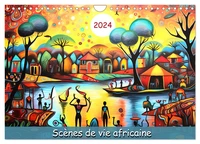 Scènes de vie africaine (Calendrier mural 2026 DIN A4 vertical), CALVENDO calendrier mensuel