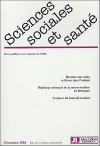 Doris Bonnet - Sciences Sociales et Santé Volume 22 N° 4, Déce : .