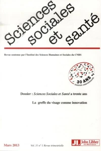 Sciences Sociales et Santé a 30 ans