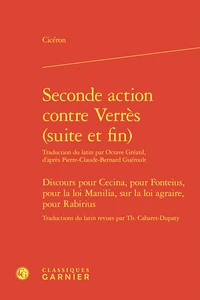 Seconde action contre Verrès (suite et fin)