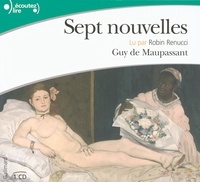 Guy de Maupassant - Sept nouvelles. 1 CD audio