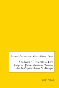 Ignatius Chukwumah - Shadows of Interstitial Life: Essays on African Literature in Honour of Rev. Fr. Professor Amechi N. Akwanya.