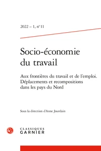 Aux frontières du travail et de l'emploi
