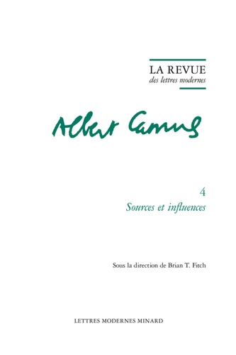  Classiques Garnier - Sources et influences.