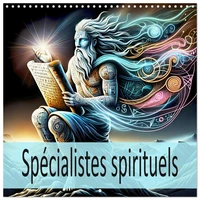 Spécialistes spirituels (Calendrier mural carré 2026 30x30 cm) Calendrier double avec une page pour vos prises de notes