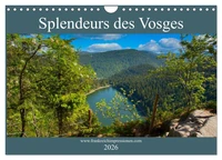 Splendeurs des Vosges (Calendrier mural 2026 DIN A4 vertical), CALVENDO calendrier mensuel