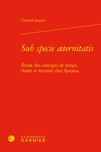 Sub specie aeternitatis