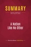 Publishing Businessnews - Summary: A Nation Like No Other - Review and Analysis of Newt Gingrich's Book.